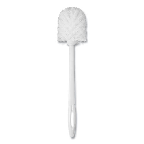 Image of Rubbermaid® Commercial Toilet Bowl Brush, 10" Handle, White