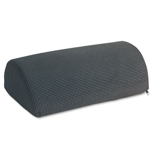 Image of Safco® Half-Cylinder Padded Foot Cushion, 17.5w X 11.5d X 6.25h, Black