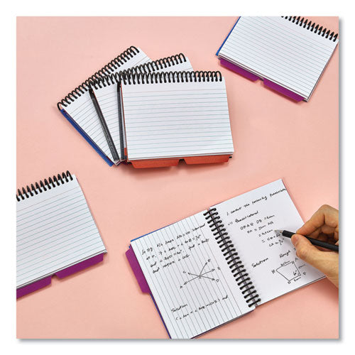 Image of Universal® Spiral Bound Index Cards, Ruled, 4 X 6, White, 120/pack