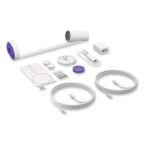 Image of Logitech® Scribe Whiteboard Camera, 1920 pixels x 1080 pixels, 2 Mpixels, White