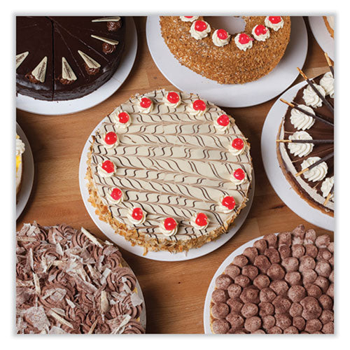 Image of SCT® Bright White Cake Circles, 10" Diameter, Paper, 100/Carton