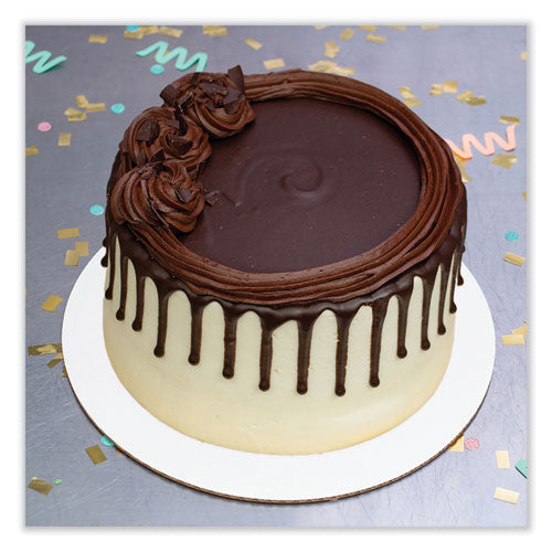 Image of SCT® Bright White Cake Circles, 12" Diameter, White, Paper, 100/Carton