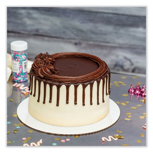 Image of SCT® Bright White Cake Circles, 12" Diameter, White, Paper, 100/Carton