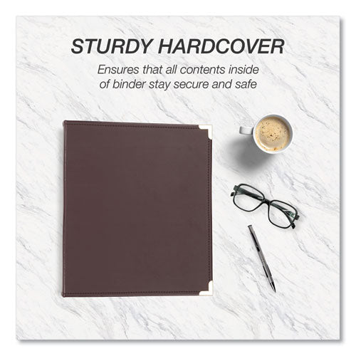 Image of Samsill® Classic Collection Ring Binder, 3 Rings, 1.5" Capacity, 11 X 8.5, Burgundy