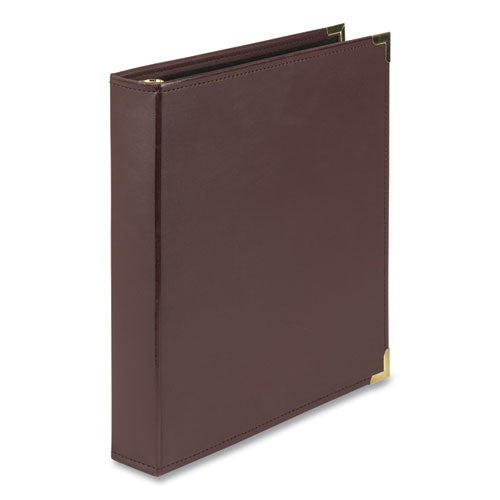 Image of Samsill® Classic Collection Ring Binder, 3 Rings, 1.5" Capacity, 11 X 8.5, Burgundy
