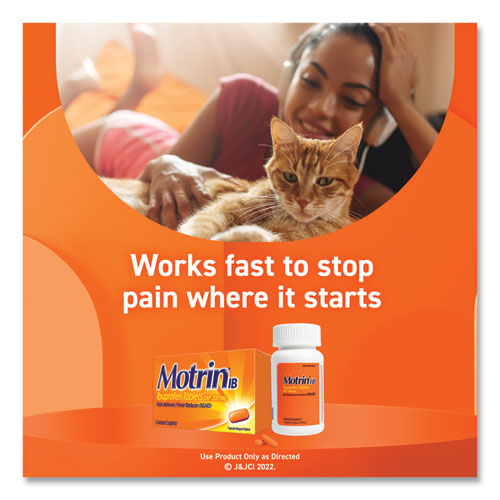 Image of Motrin® IB Ibuprofen Tablets, Two-Pack, 50 Packs/box