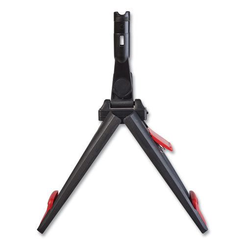 Image of Rubbermaid® Commercial Adaptable Flat Mop Frame, 18.25 X 4, Black/gray/red