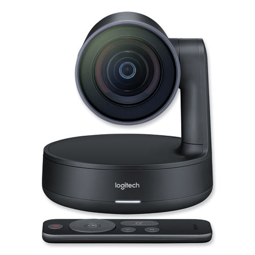 Image of Logitech® Rally Ultra HD PTZ Camera, 1920 pixels x 1080 pixels, Graphite