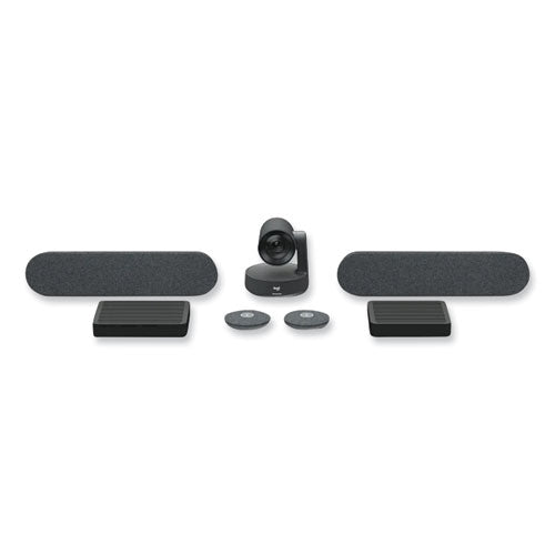 Image of Logitech® Rally Plus Video Conferencing Camera System, 1920 pixels x 1080 pixels, Graphite