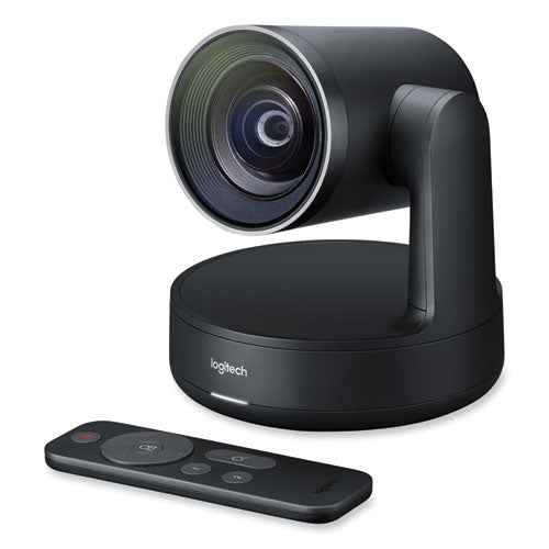 Image of Logitech® Rally Ultra HD PTZ Camera, 1920 pixels x 1080 pixels, Graphite