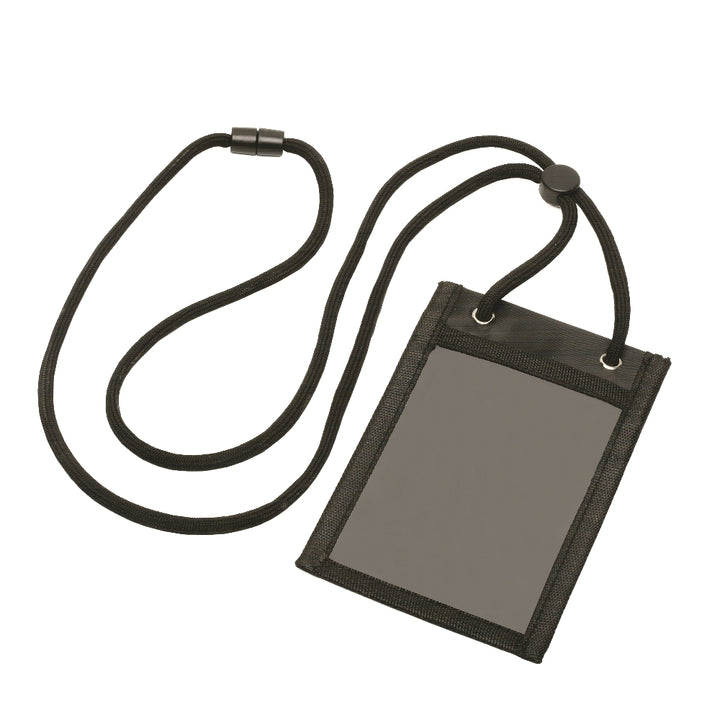 Image of Credential Holder, w/Cord Lanyard, Vertical