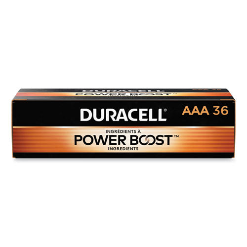 Image of Duracell® Power Boost CopperTop Alkaline AAA Batteries, 36/Pack