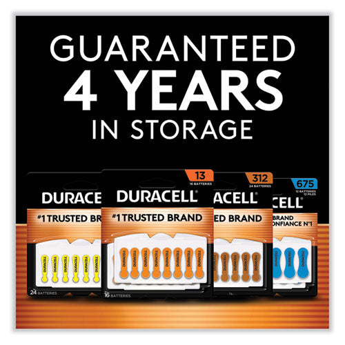 Image of Duracell® Hearing Aid Battery, #10, 16/pack