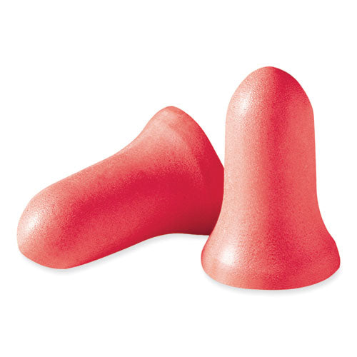 Image of Howard Leight® by Honeywell MAXIMUM Single-Use Earplugs, Leight Source 500 Refill, Cordless, 33NRR, Coral, 500 Pairs