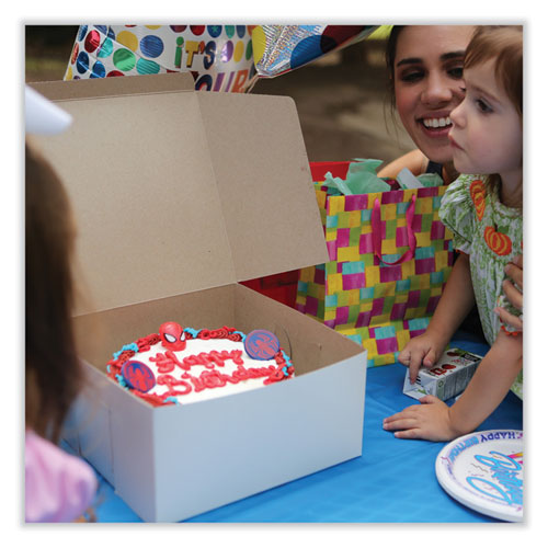 Image of SCT® Bakery Boxes, Standard, 6 X 6 X 4, White, Paper, 250/carton