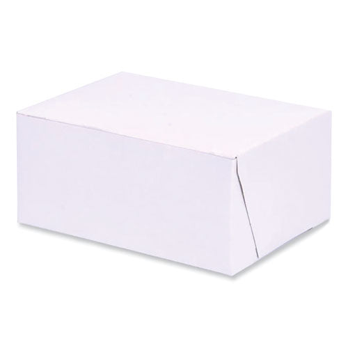 Image of SCT® Bakery Boxes, Standard, 6 X 4.45 X 2.75, White, Paper, 250/carton