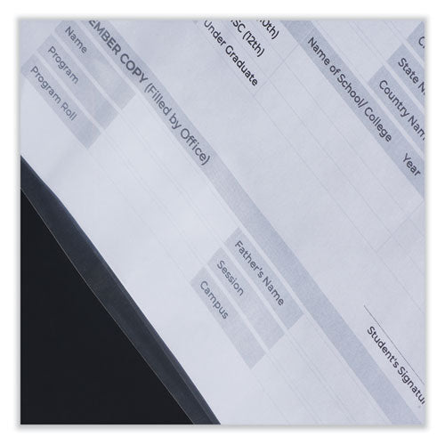 Image of Universal® Top-Load Poly Sheet Protectors, Std Gauge, Nonglare, Clear, 50/pack