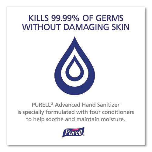 Image of PURELL® Advanced Hand Sanitizer Refreshing Gel, 1.5 L Pump Bottle, Clean Scent