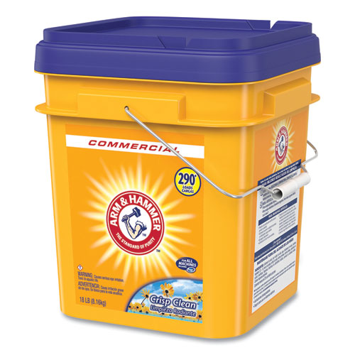 Image of Arm & Hammer Powder Laundry Detergent, Crisp Clean, 18 lb Pail