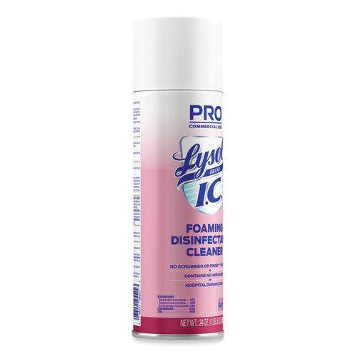 Image of LYSOL® Brand I.C. Foaming Disinfectant Cleaner, 24 Oz Aerosol Spray, 12/carton
