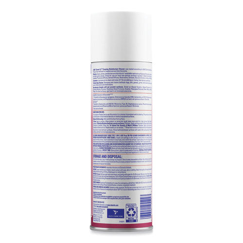 Image of LYSOL® Brand I.C. Foaming Disinfectant Cleaner, 24 Oz Aerosol Spray, 12/carton