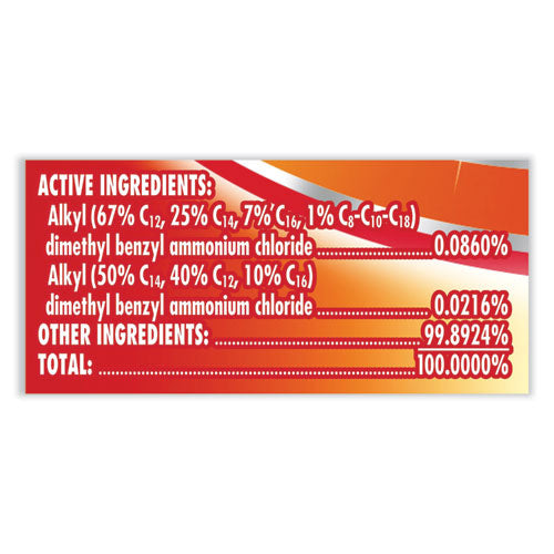 Image of LYSOL® Brand Kitchen Pro Antibacterial Cleaner, Citrus Scent, 22 Oz Spray Bottle, 9/carton
