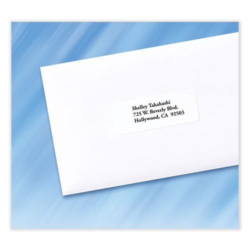 Image of PRES-a-ply® Labels, Laser Printers, 1 X 2.63, White, 30/sheet, 100 Sheets/box