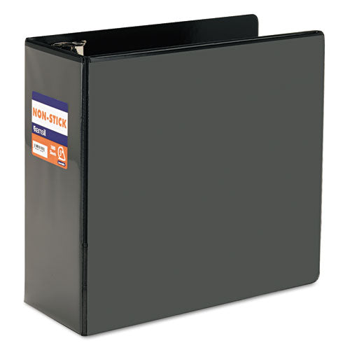Image of Samsill® Nonstick D-Ring View Binder, 3 Rings, 5" Capacity, 11 X 8.5, Black