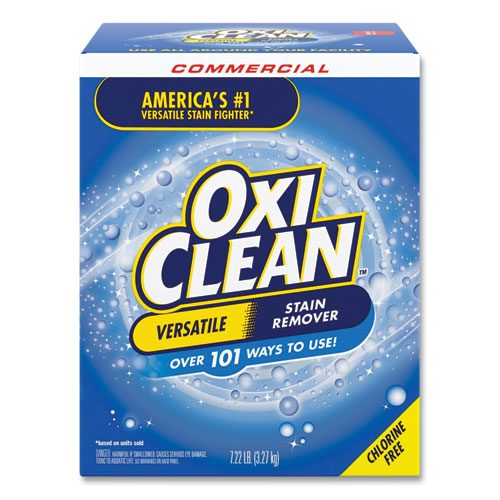 Image of OxiClean Versatile Stain Remover, Regular Scent, 7.22 Lb Box, 4/carton