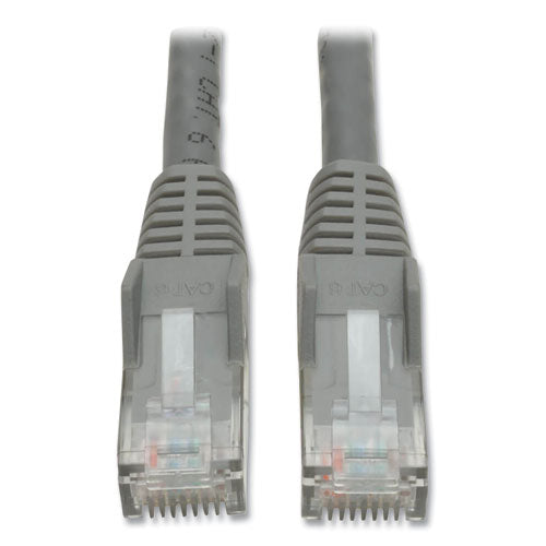 Image of Tripp Lite by Eaton CAT6 Gigabit Snagless Molded Patch Cable, 7 ft, Gray