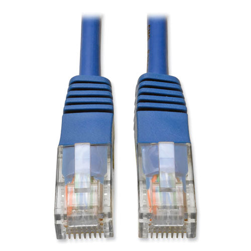 Image of Tripp Lite by Eaton CAT5e 350 MHz Molded Patch Cable, 10 ft, Blue