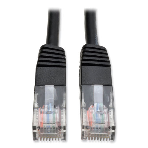 Image of Tripp Lite by Eaton CAT5e 350 MHz Molded Patch Cable, 10 ft, Black