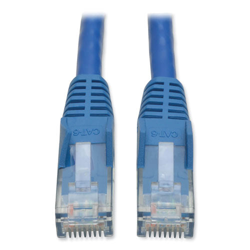 Image of Tripp Lite by Eaton CAT6 Gigabit Snagless Molded Patch Cable, 25 ft, Blue