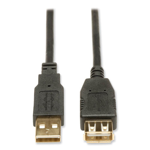 Image of Tripp Lite by Eaton USB 2.0 A Extension Cable, 10 ft, Black