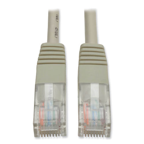 Image of Tripp Lite by Eaton CAT5e 350 MHz Molded Patch Cable, 25 ft, Gray