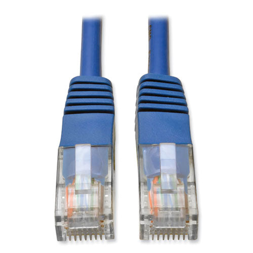 Image of Tripp Lite by Eaton CAT5e 350 MHz Molded Patch Cable, 25 ft, Blue