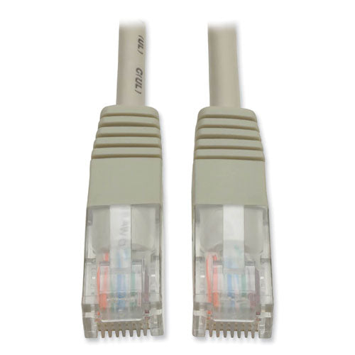 Image of Tripp Lite by Eaton CAT5e 350 MHz Molded Patch Cable, 100 ft, Gray