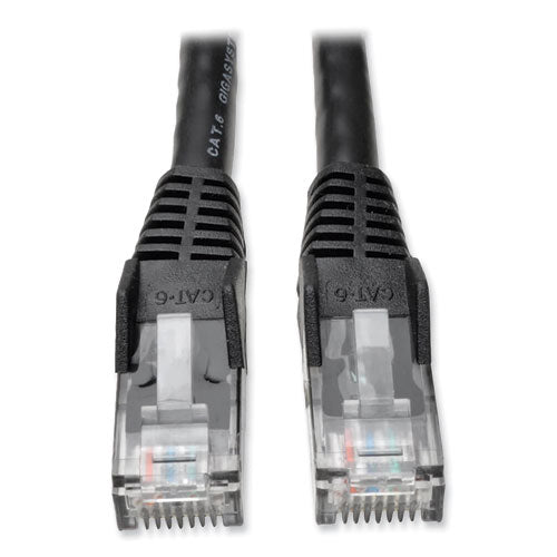 Image of Tripp Lite by Eaton CAT6 Gigabit Snagless Molded Patch Cable, 14 ft, Black