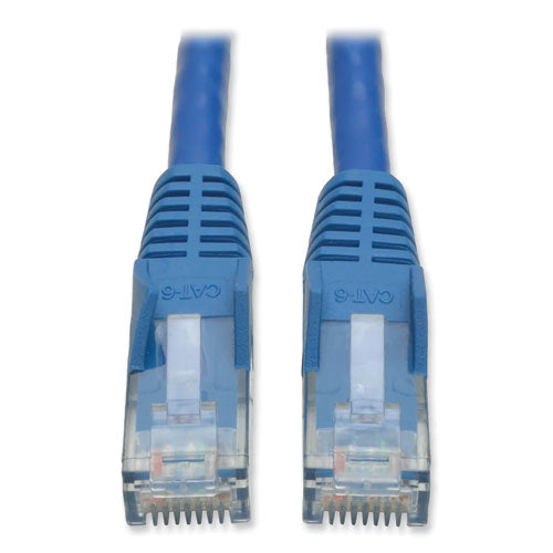 Image of Tripp Lite by Eaton CAT6 Gigabit Snagless Molded Patch Cable, 14 ft, Blue
