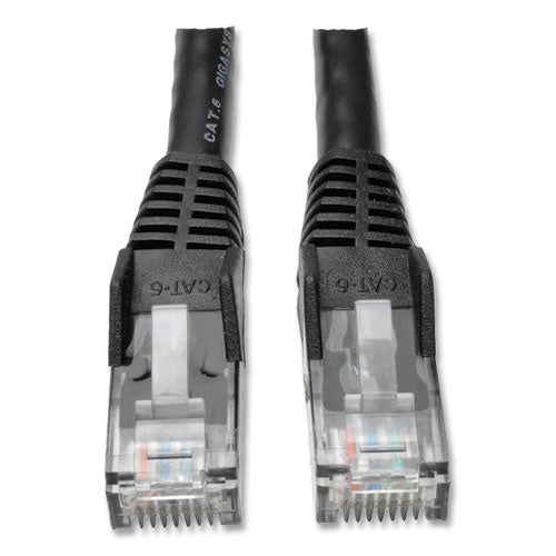 Image of Tripp Lite by Eaton CAT6 Gigabit Snagless Molded Patch Cable, 25 ft, Black