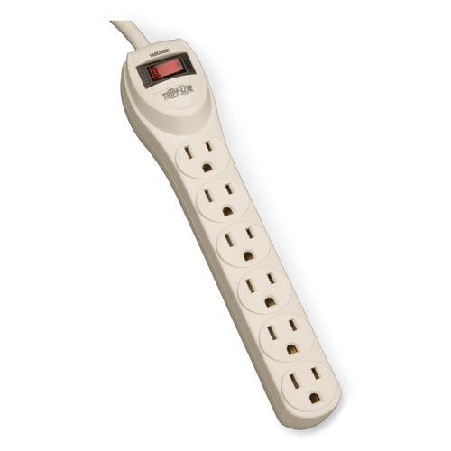 Image of Tripp Lite by Eaton Waber-by-Tripp Lite Industrial Power Strip, 6 Outlets, 4 ft Cord, Gray