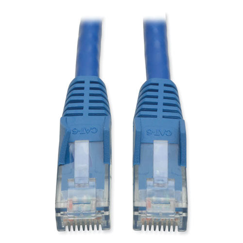 Image of Tripp Lite by Eaton CAT6 Gigabit Snagless Molded Patch Cable, 5 ft, Blue