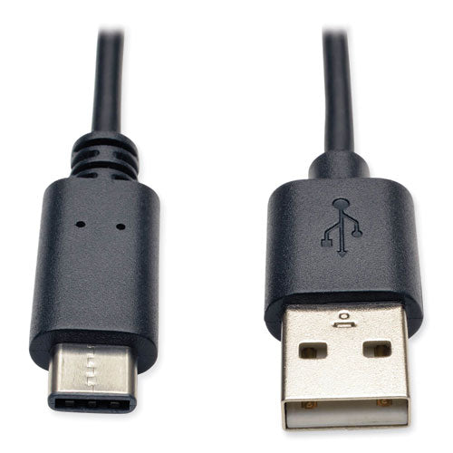 Image of Tripp Lite by Eaton USB 2.0 Cable, USB Type-A to USB Type-C (USB-C) (M/M), 6 ft, Black