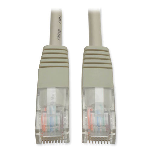Image of Tripp Lite by Eaton CAT5e 350 MHz Molded Patch Cable, 50 ft, Gray