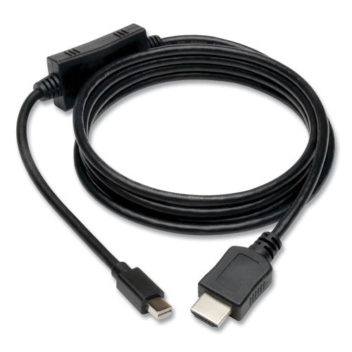 Image of Tripp Lite by Eaton Mini DisplayPort/Thunderbolt to HDMI Cable Adapter, 6 ft, Black
