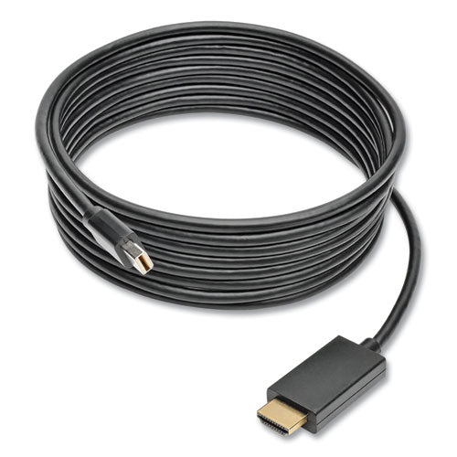 Image of Tripp Lite by Eaton Mini DisplayPort/Thunderbolt to HDMI Cable Adapter, 6 ft, Black