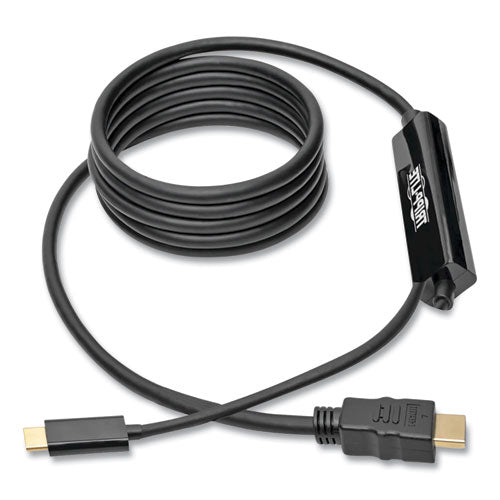 Image of Tripp Lite by Eaton Usb Type C To Hdmi Cable, 6 Ft, Black