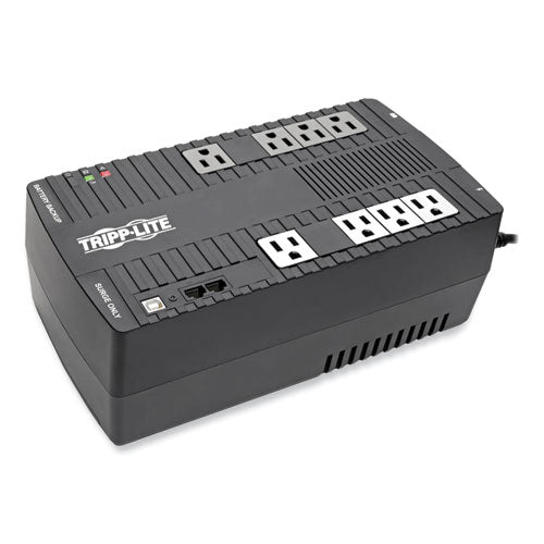 Image of Tripp Lite by Eaton AVR Series Ultra-Compact Line-Interactive UPS, 8 Outlets, 550 VA, 420 J