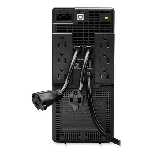 Image of Tripp Lite by Eaton OmniVS Line-Interactive UPS Tower, 8 Outlets, 1,000 VA, 510 J