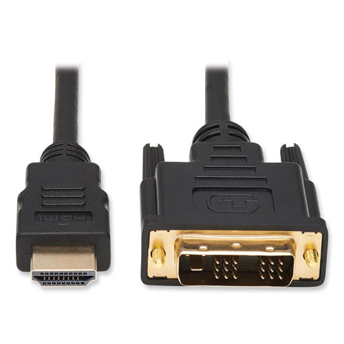 Image of Tripp Lite by Eaton HDMI to DVI-D Cable, Digital Monitor Adapter Cable (M/M), 10 ft, Black